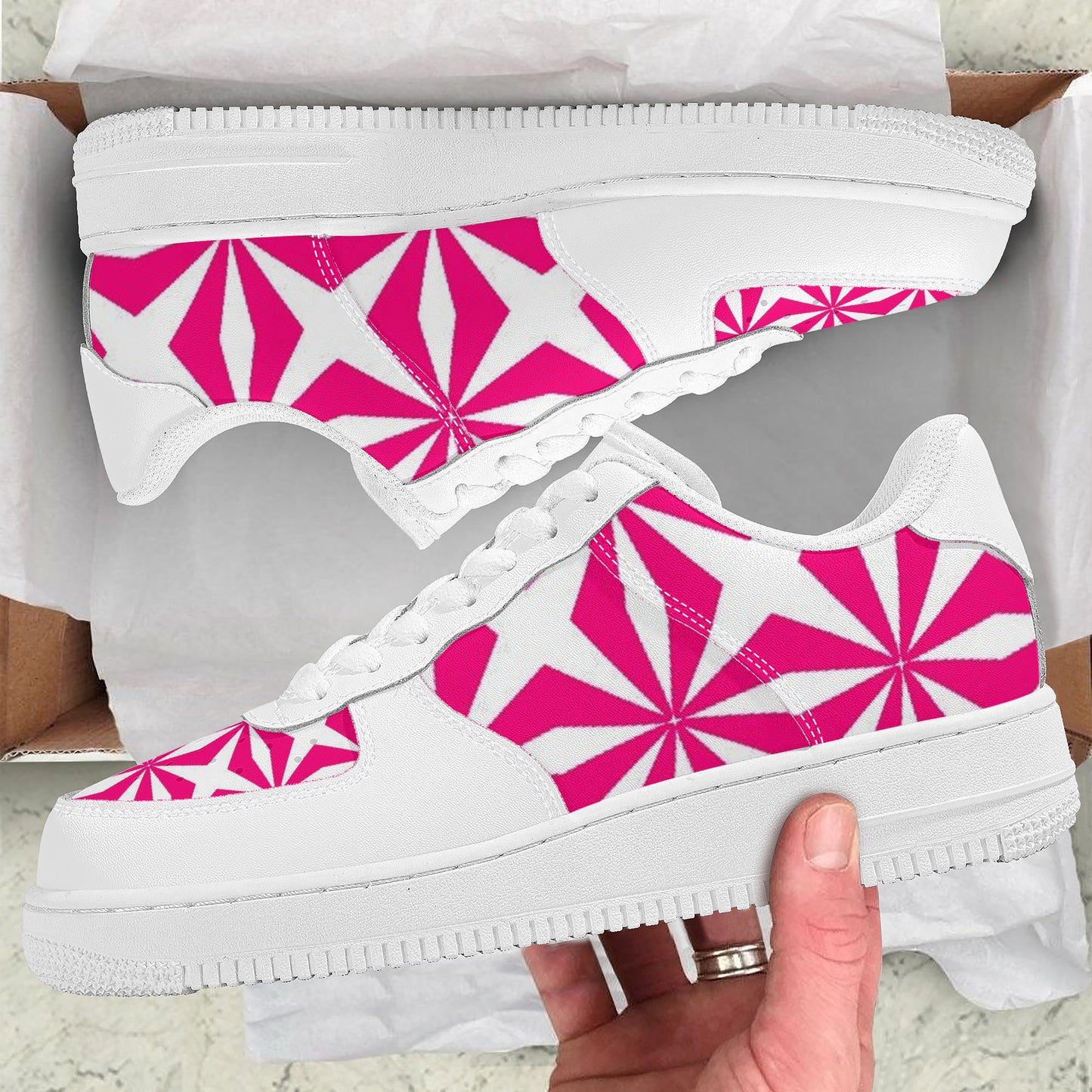 Copy of SF_F8 Low Top Unisex Sneaker gorgani hot pink
