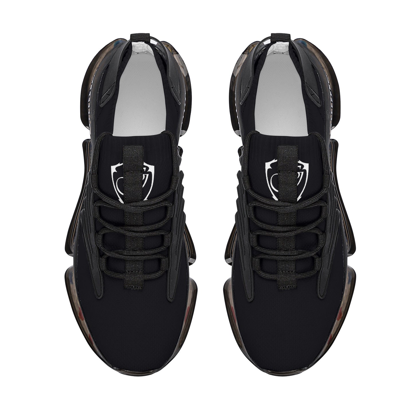 Gorgani SF_S36 Air Max React Sneakers - Black