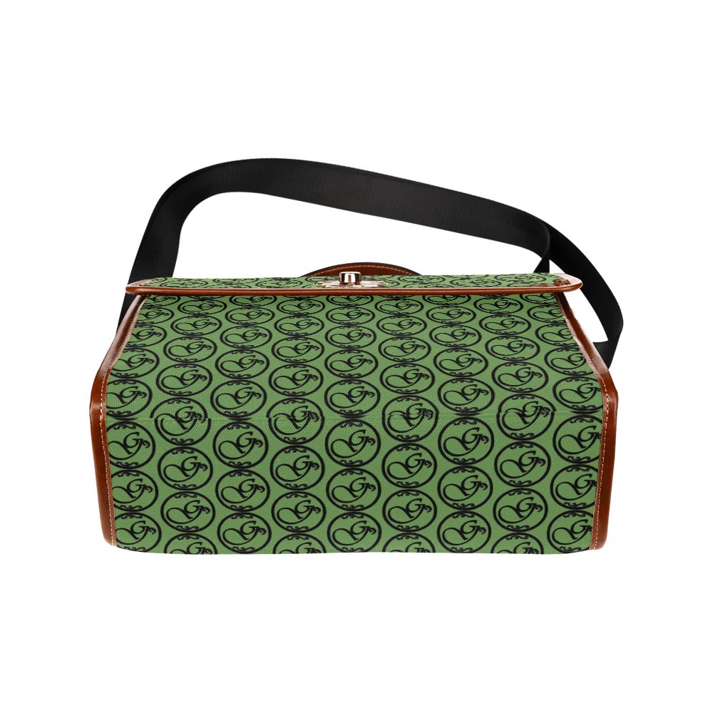 feelin rich gorgani money Waterproof Canvas Bag/All Over Print (Model 1641)