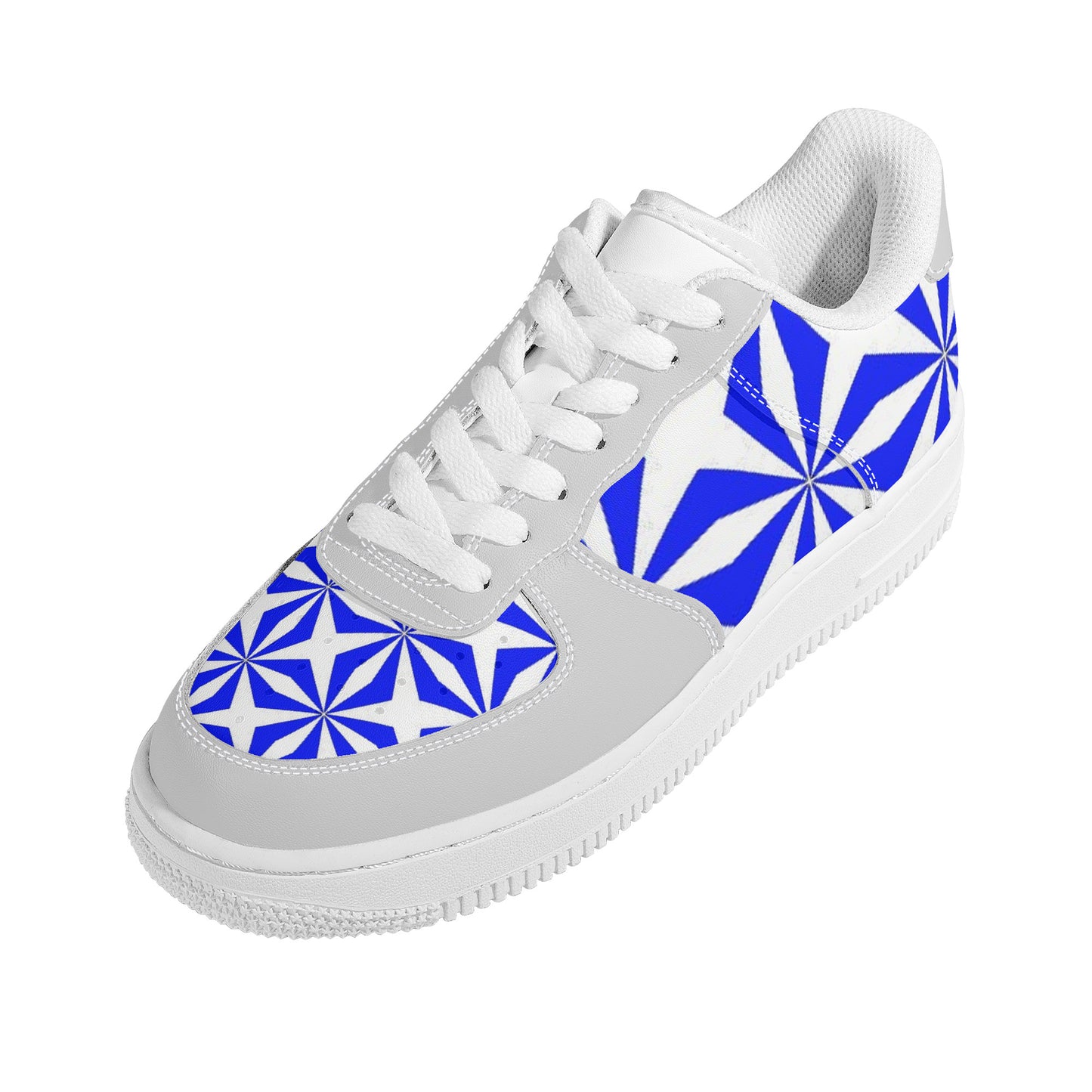 SF_F8 Low Top Unisex Sneaker gorgani blue and grey