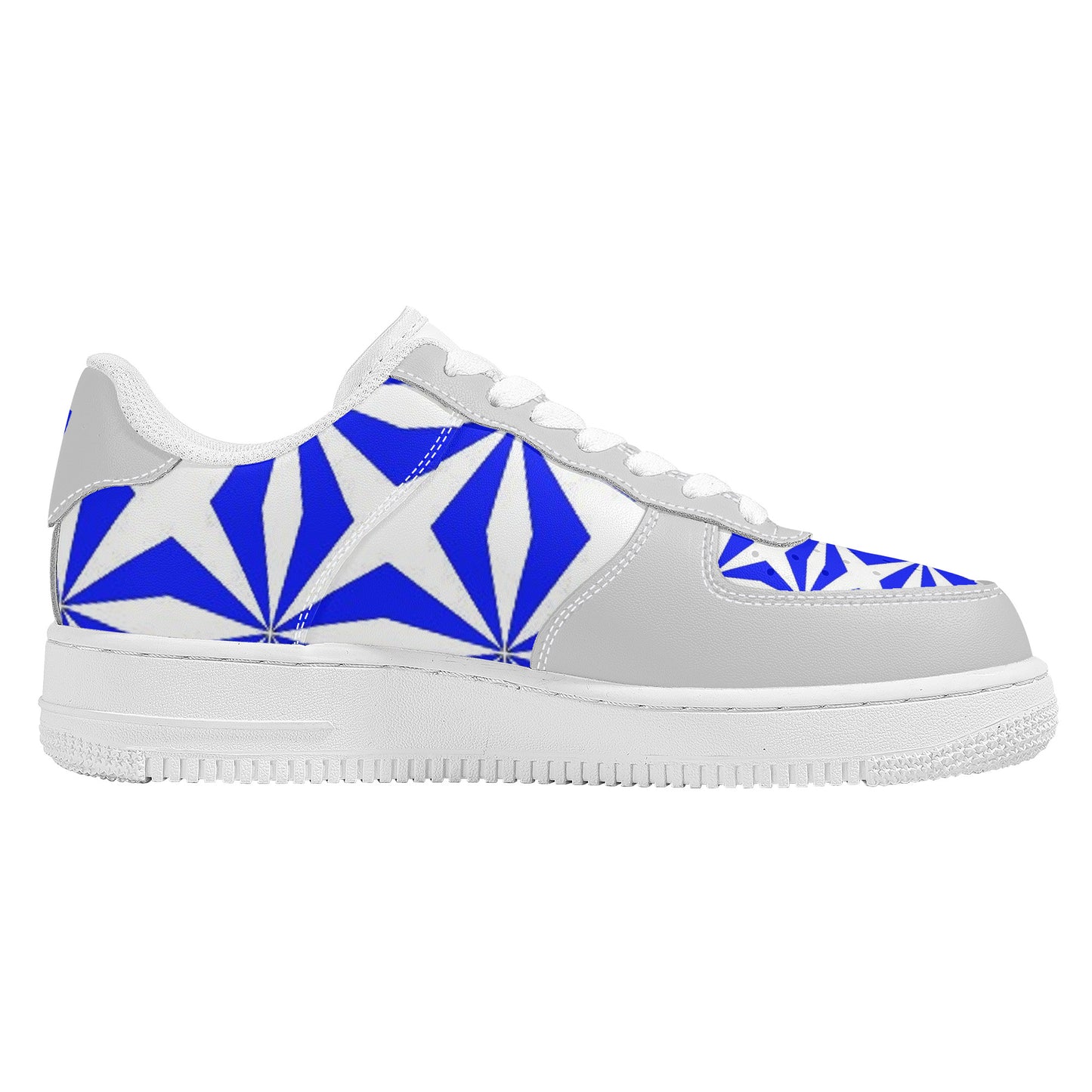 SF_F8 Low Top Unisex Sneaker gorgani blue and grey