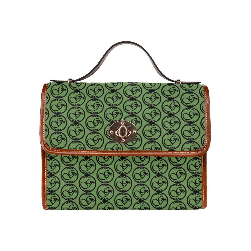 feelin rich gorgani money Waterproof Canvas Bag/All Over Print (Model 1641)