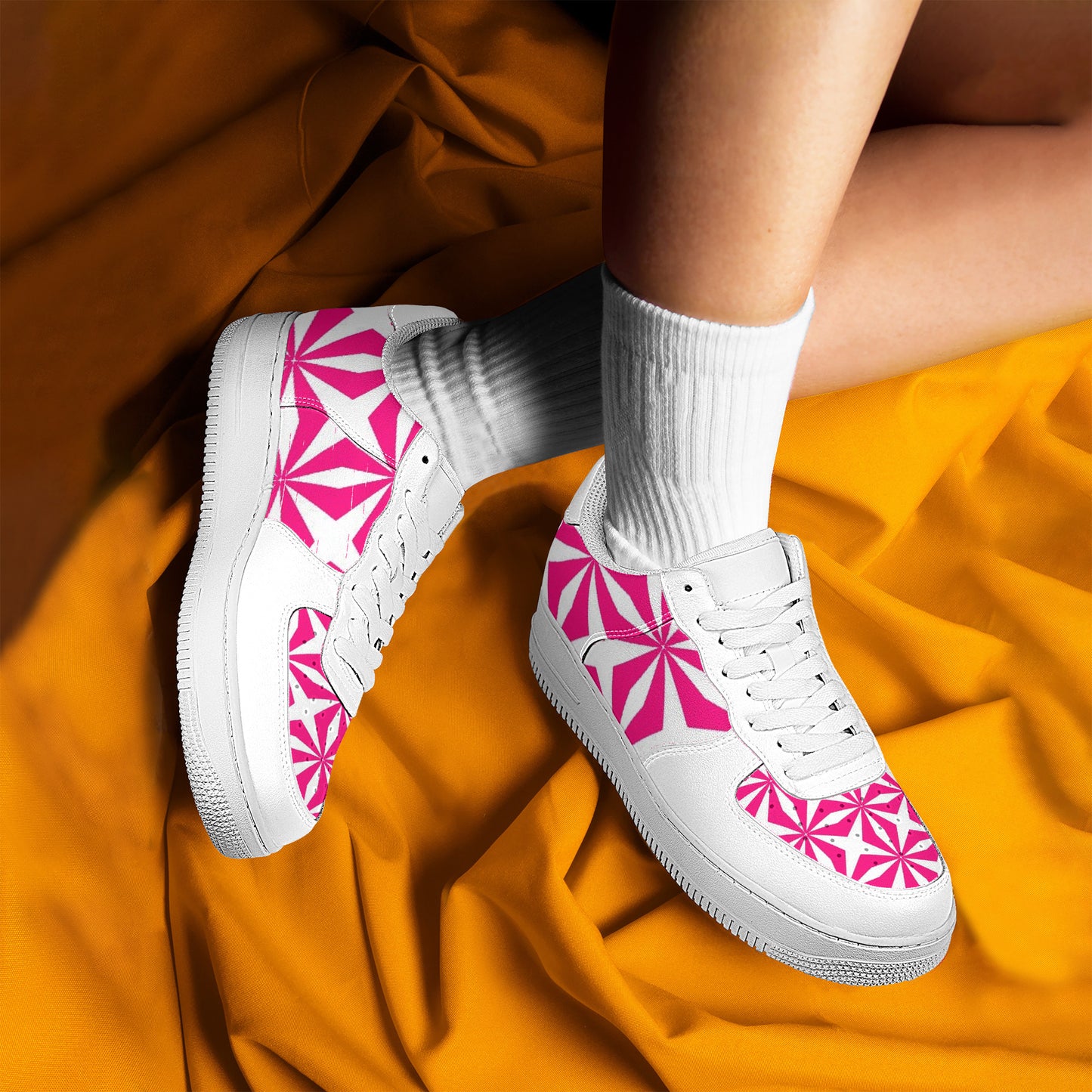 Copy of SF_F8 Low Top Unisex Sneaker gorgani hot pink