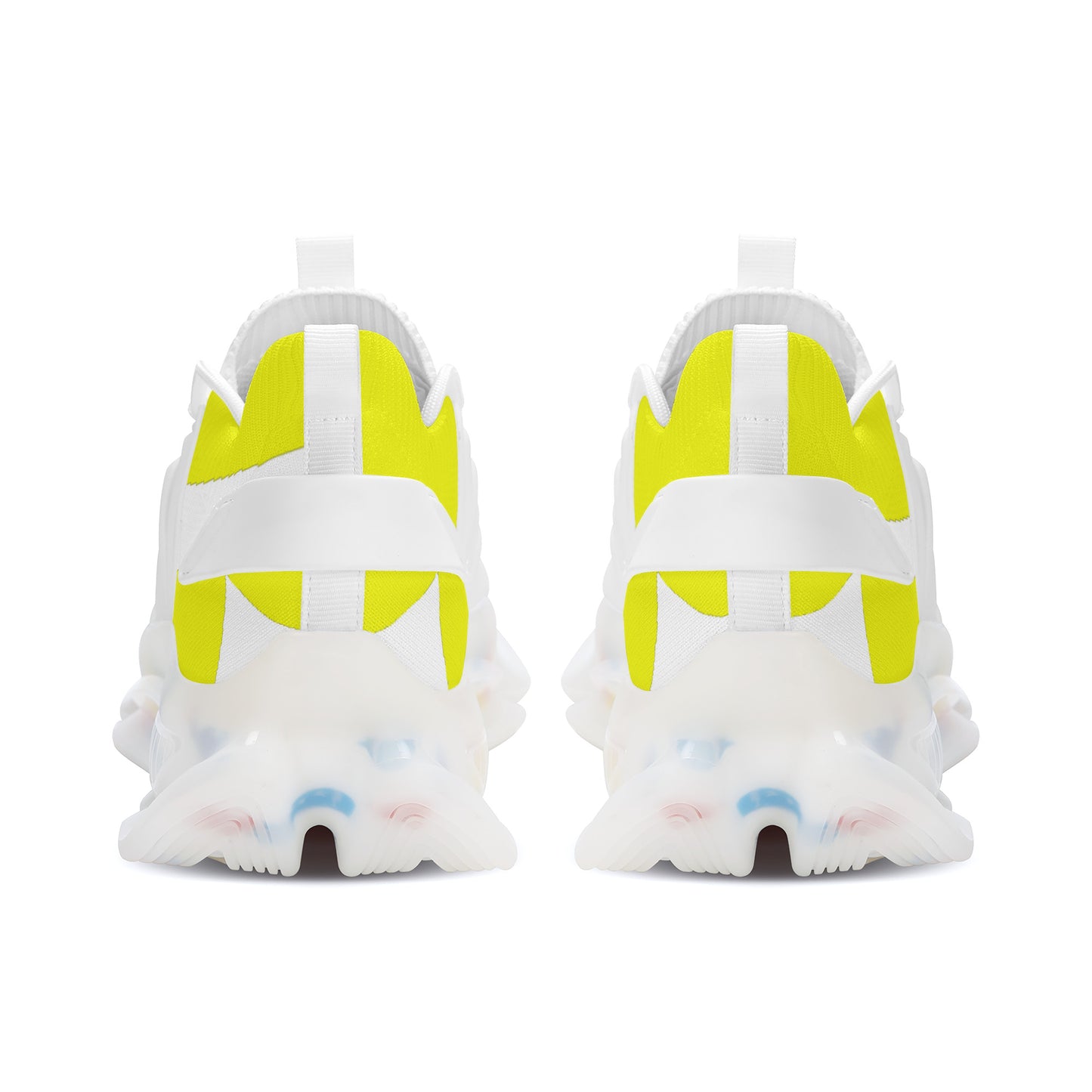 Air Max React Sneakers - White and yellow