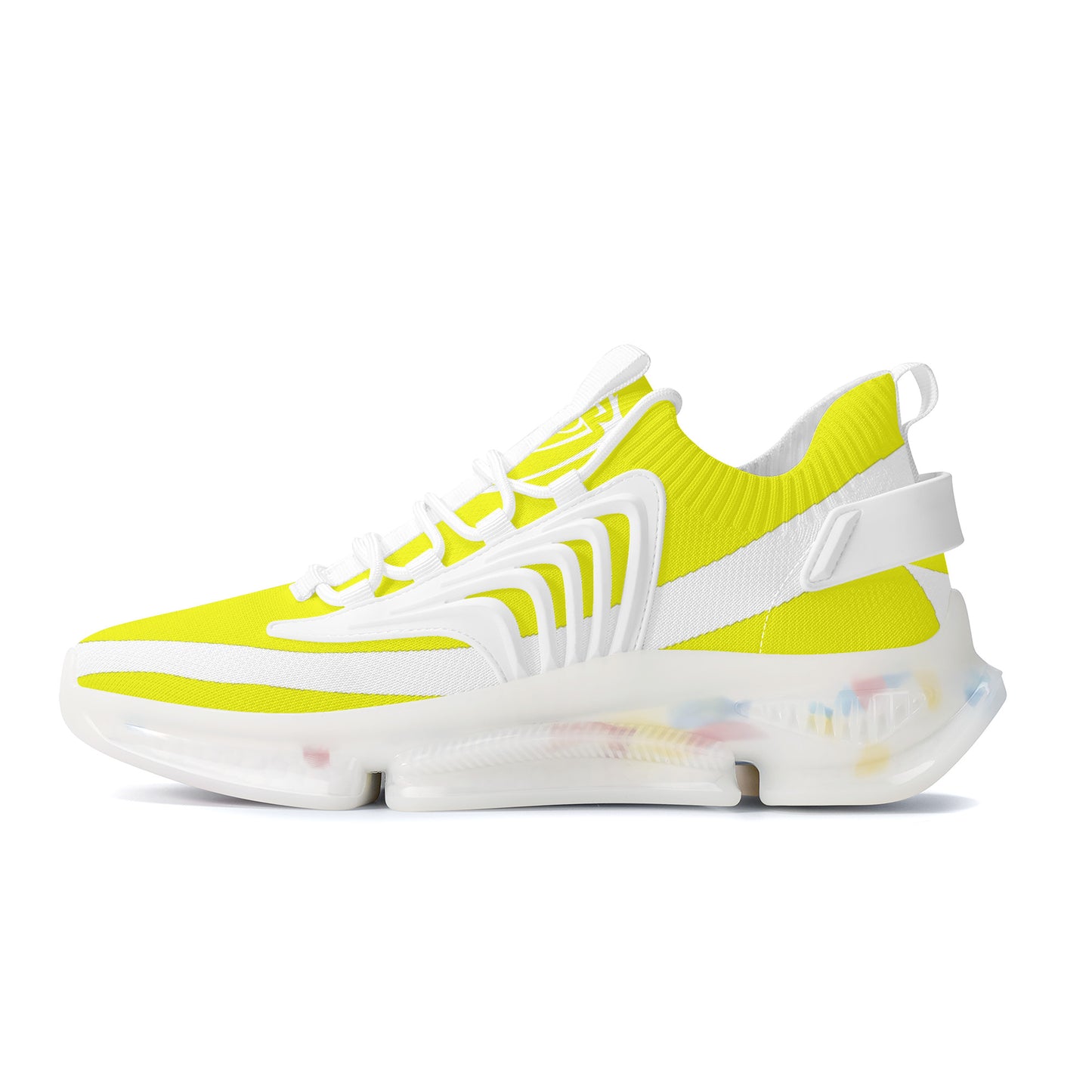 Air Max React Sneakers - White and yellow