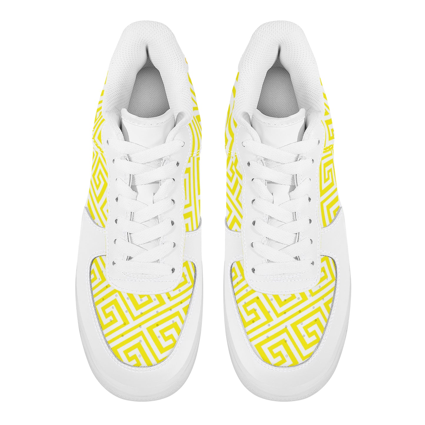 Gorgani Transparent Low Top Leather Shoes