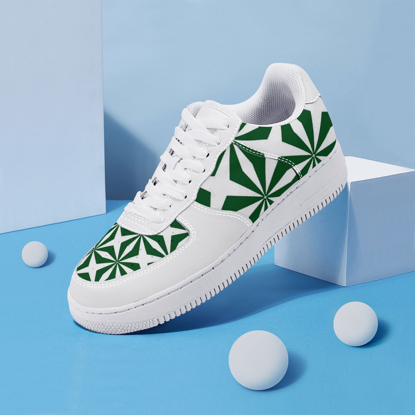 SF_F8 Low Top Unisex Sneaker gorgani forest green