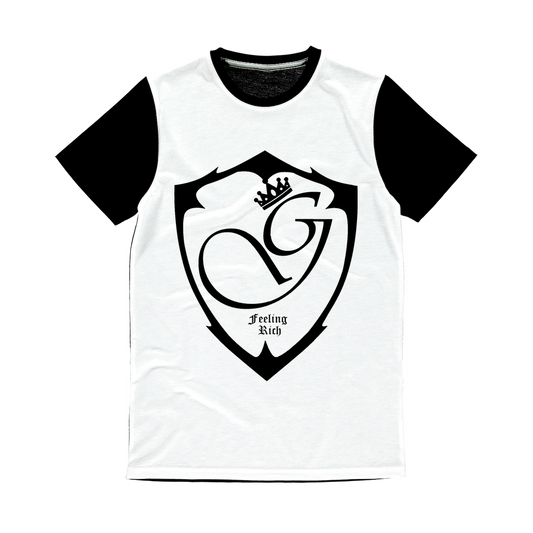 Feeling rich Classic Sublimation Panel T-Shirt