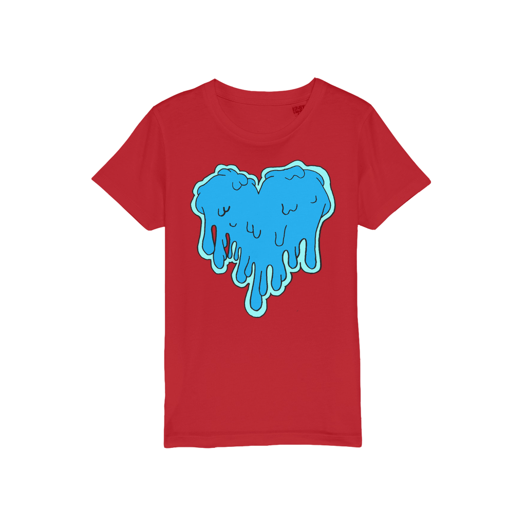benzo heart Organic Jersey Kids T-Shirt