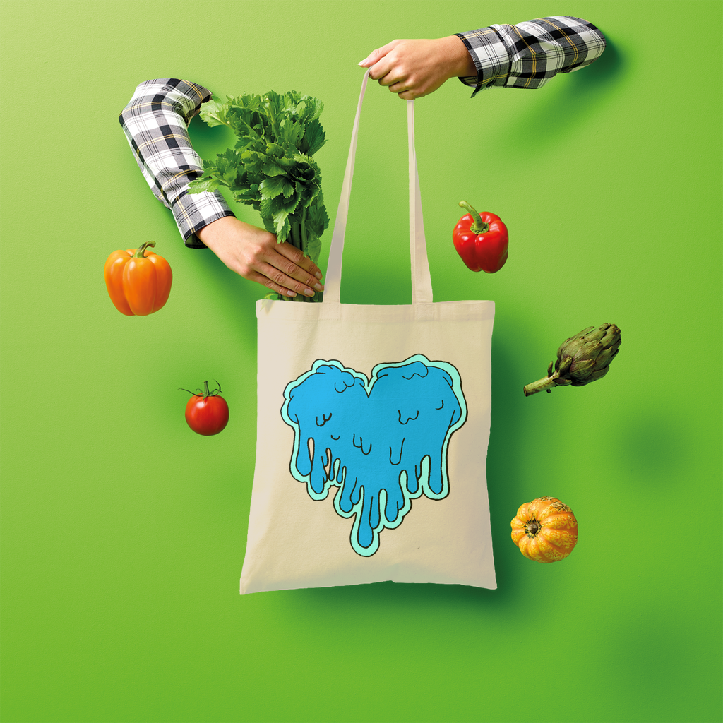 benzo heart Shopper Tote Bag