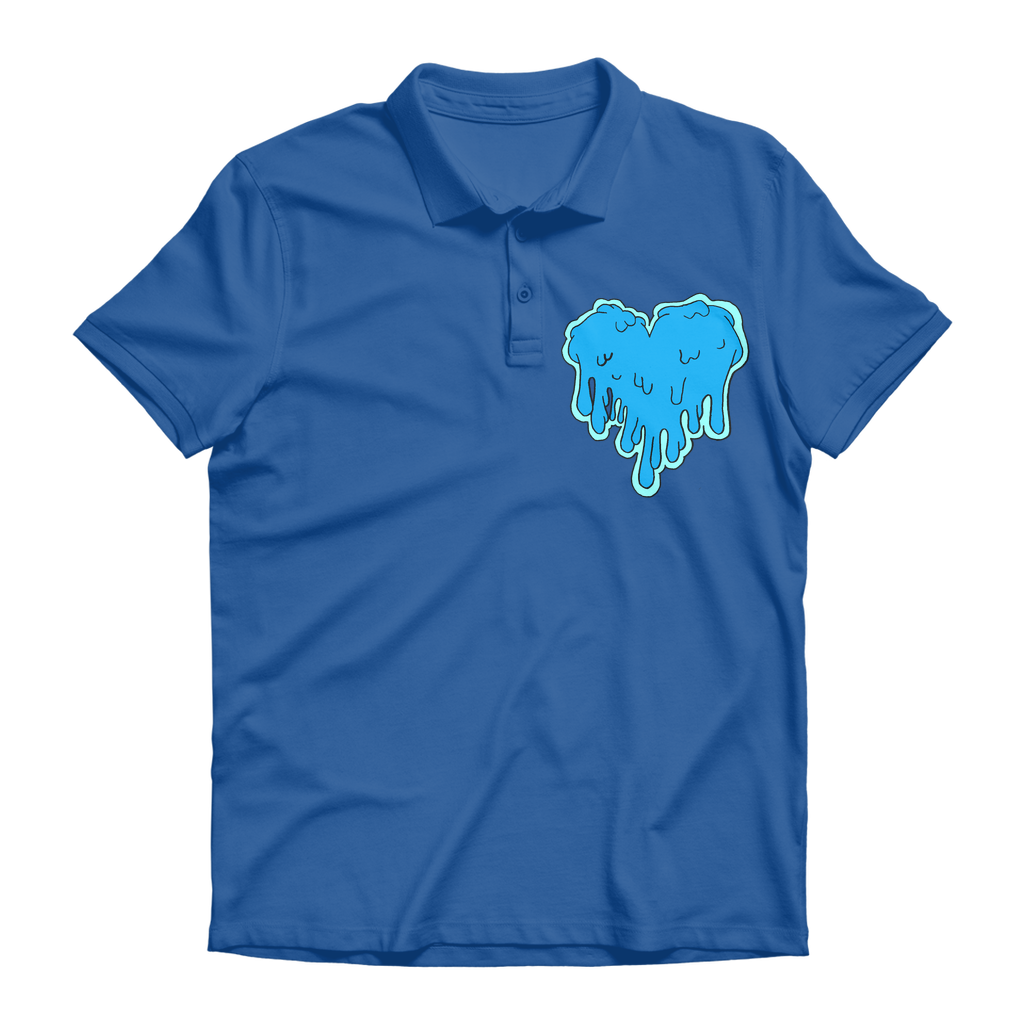 benzo heart Premium Adult Polo Shirt
