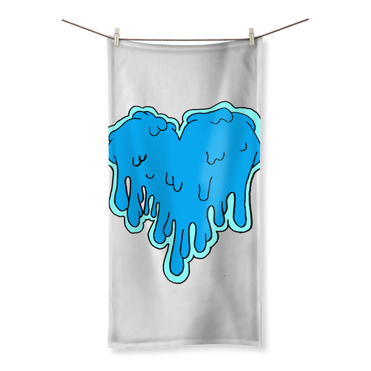 benzo heart Sublimation All Over Towel