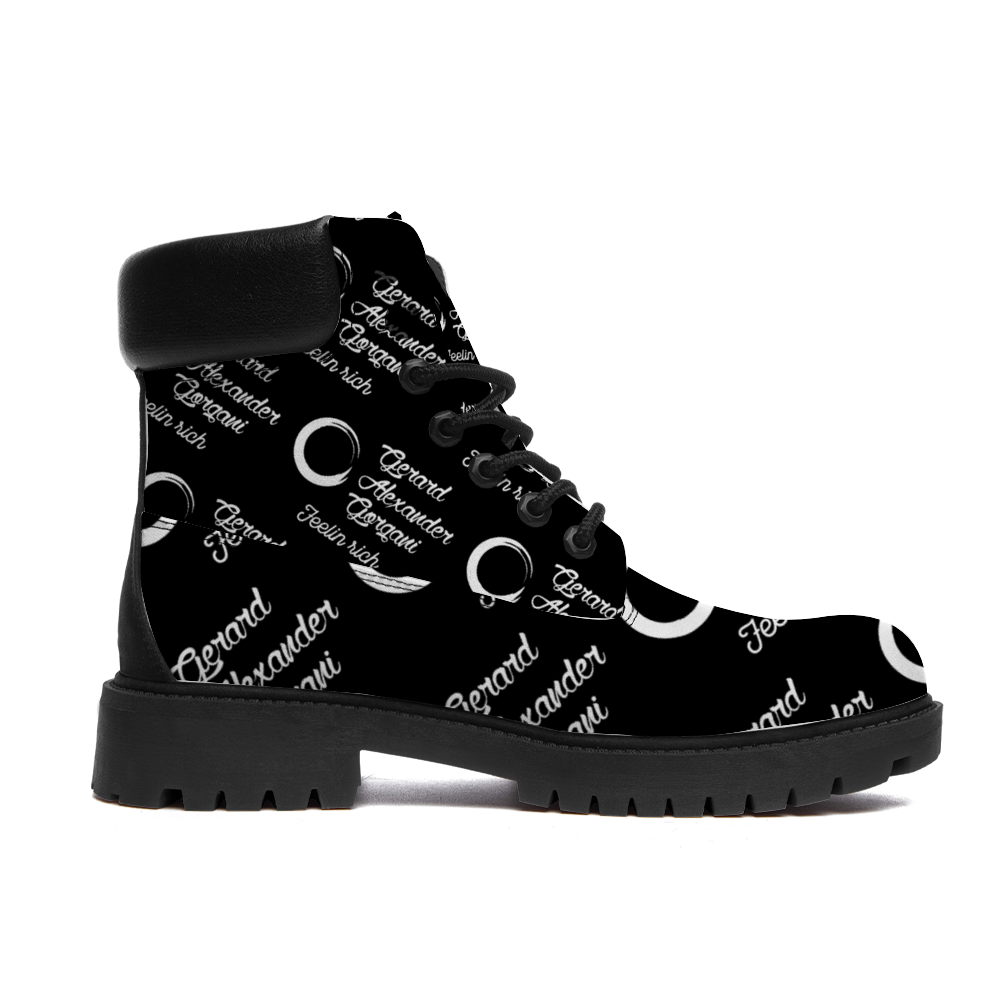 Gorgani logo Boots Round Toe Boots Fashion Boots