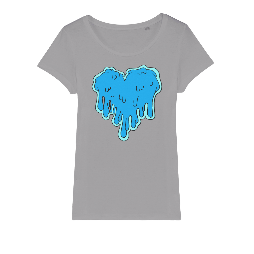 benzo heart Organic Jersey Womens T-Shirt