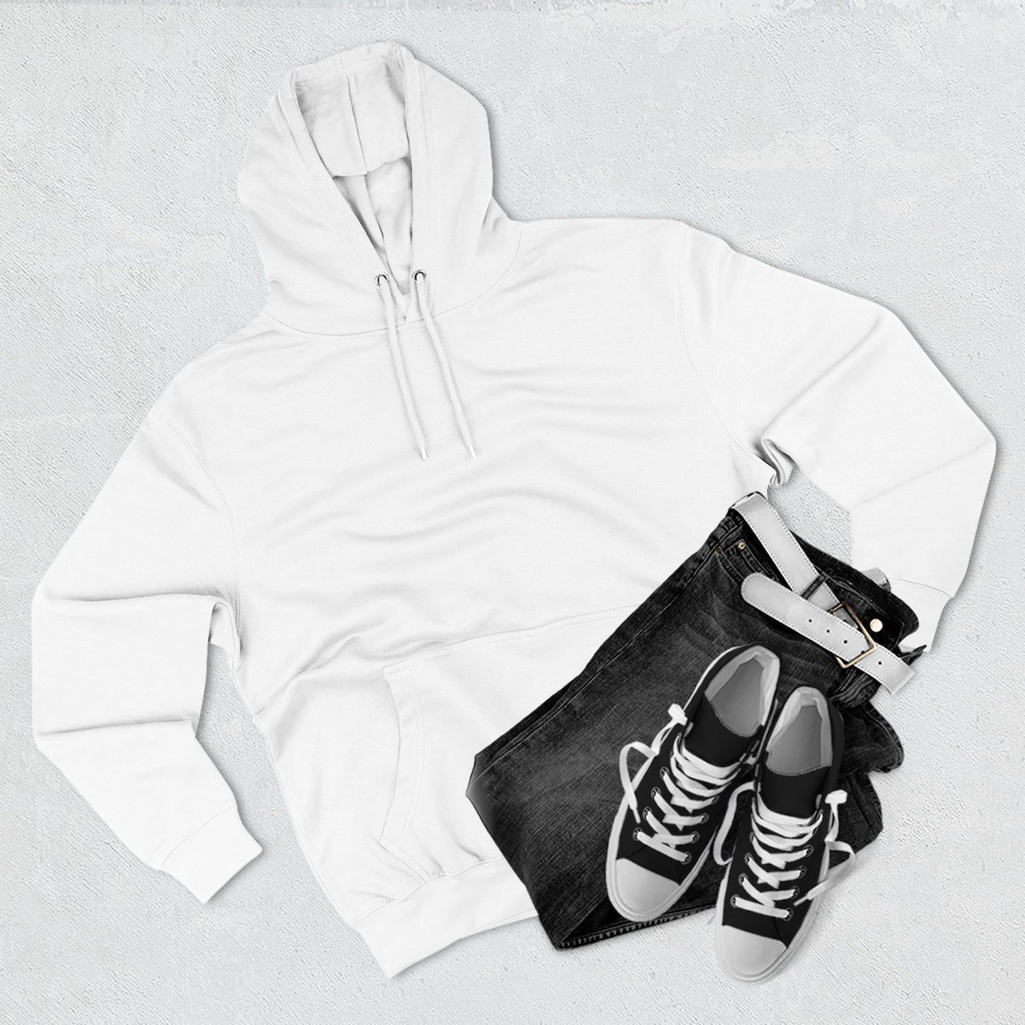 Gorgani Fitness Three-Panel Fleece Hoodie