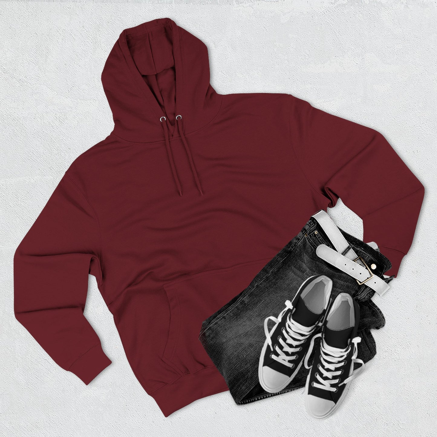 Gorgani Fitness Three-Panel Fleece Hoodie