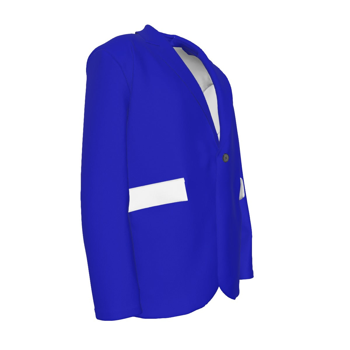 Gorgani Men's Casual Flat Lapel Collar Blazer | 245GSM Cotton