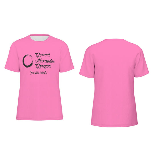 Gorgani bubble gum Men's O-Neck T-Shirt | 190GSM Cotton