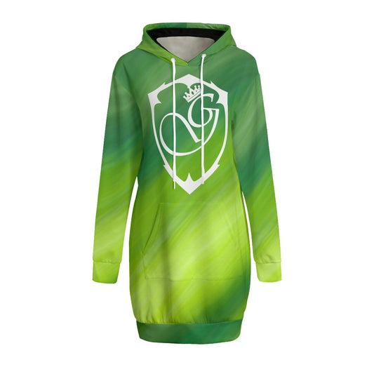 gorgani Women's Long Hoodie | Interlock