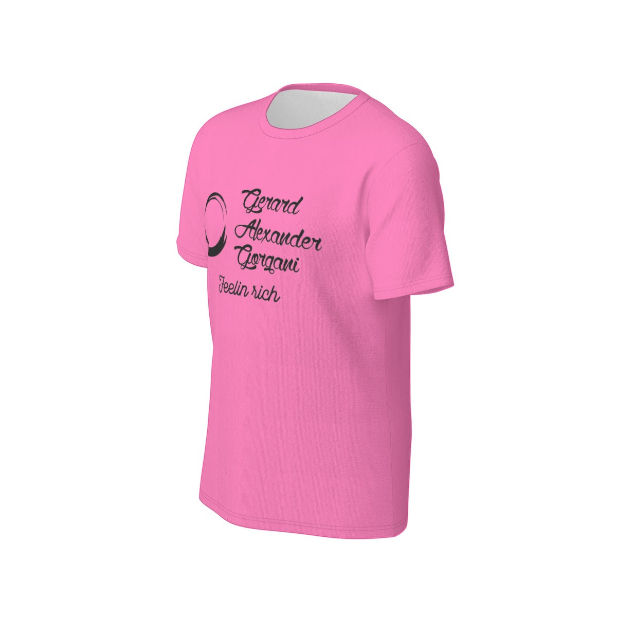 Gorgani bubble gum Men's O-Neck T-Shirt | 190GSM Cotton