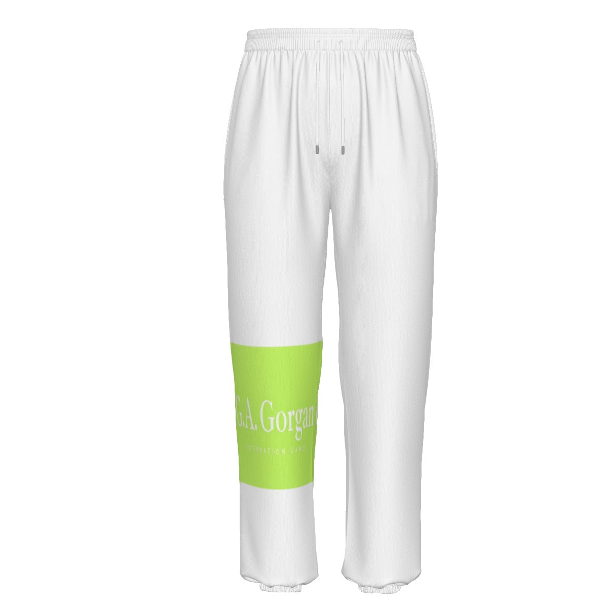 gorgani neon green Unisex Pants | 310GSM Cotton