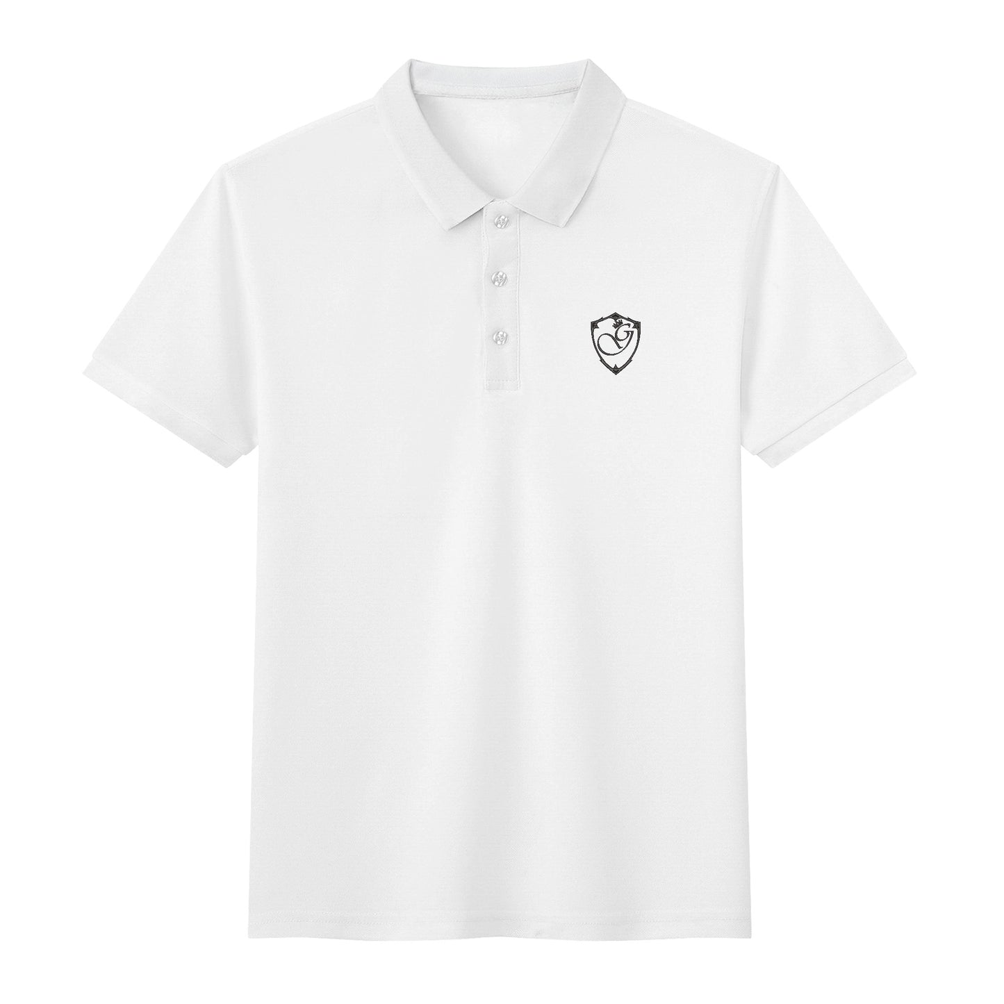 Gorgani Unisex Cotton Polo Shirt With Logo