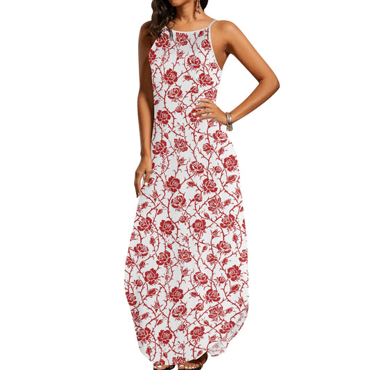 Gorgani Womens Elegant Sleeveless Evening Dress