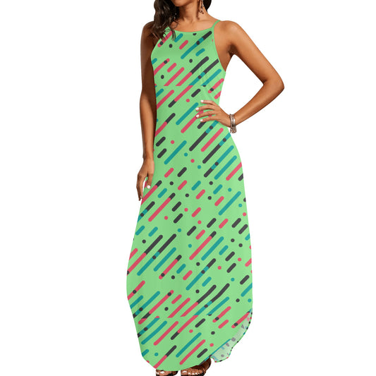 Gorgani Womens Elegant Sleeveless Evening Dress