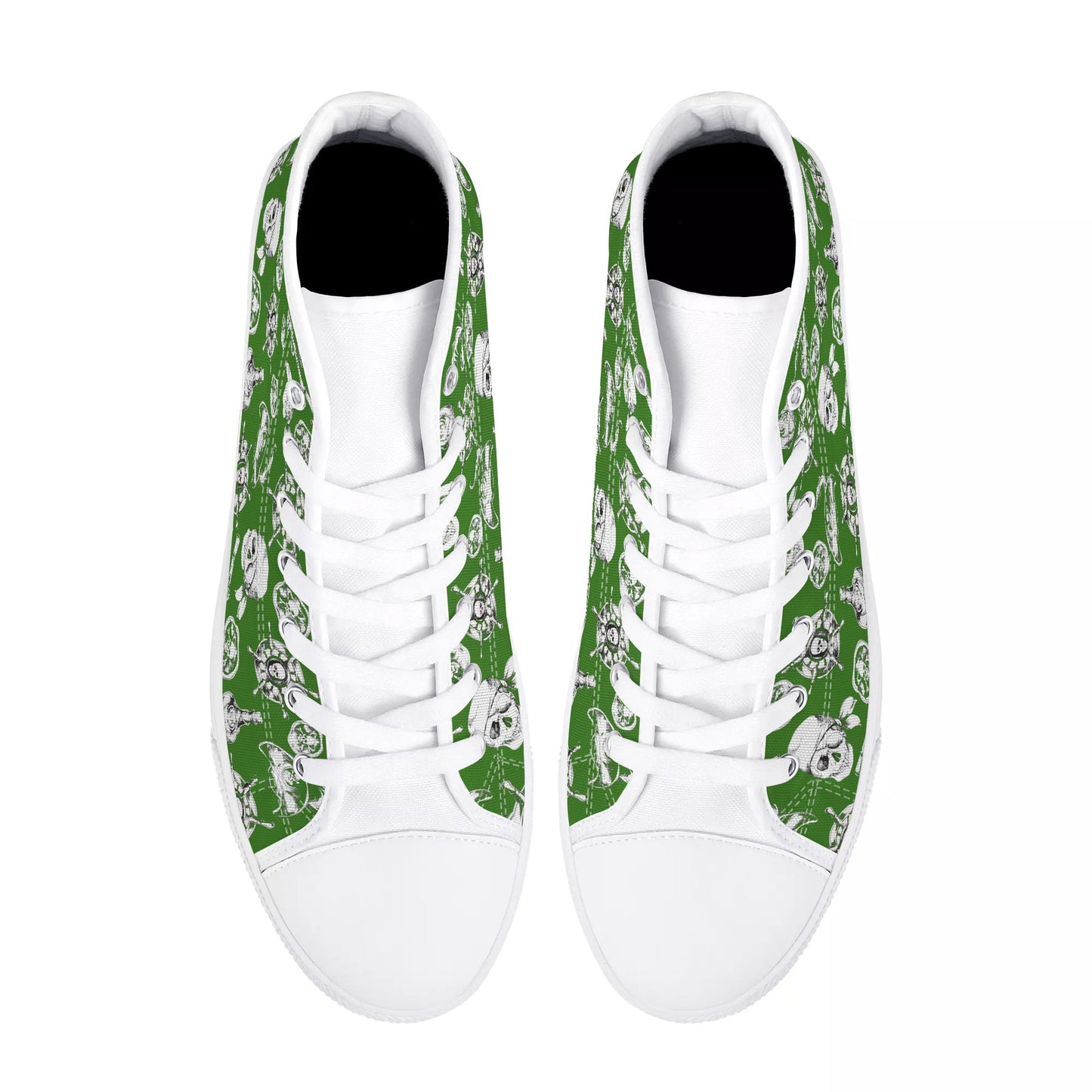 Mens High Top Canvas Shoes