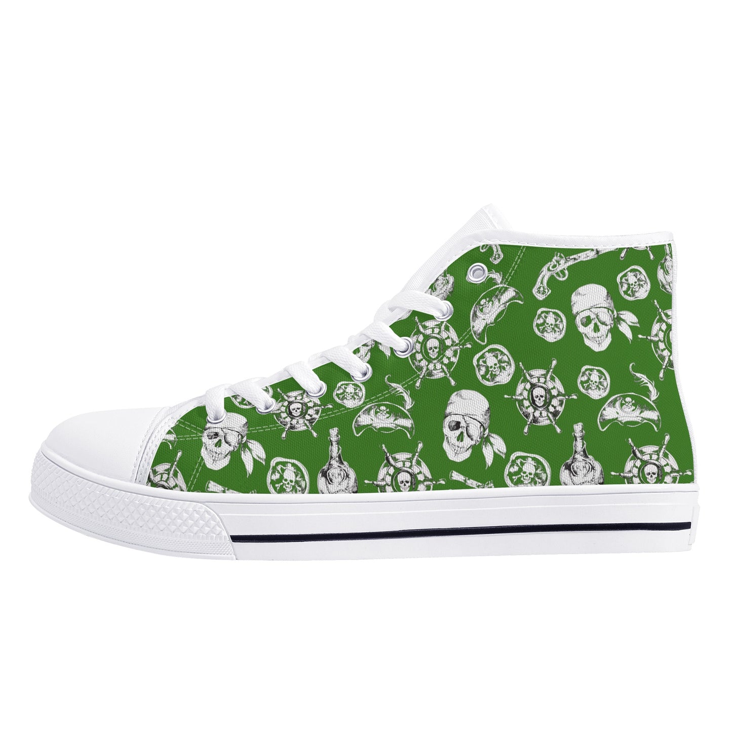 Mens High Top Canvas Shoes