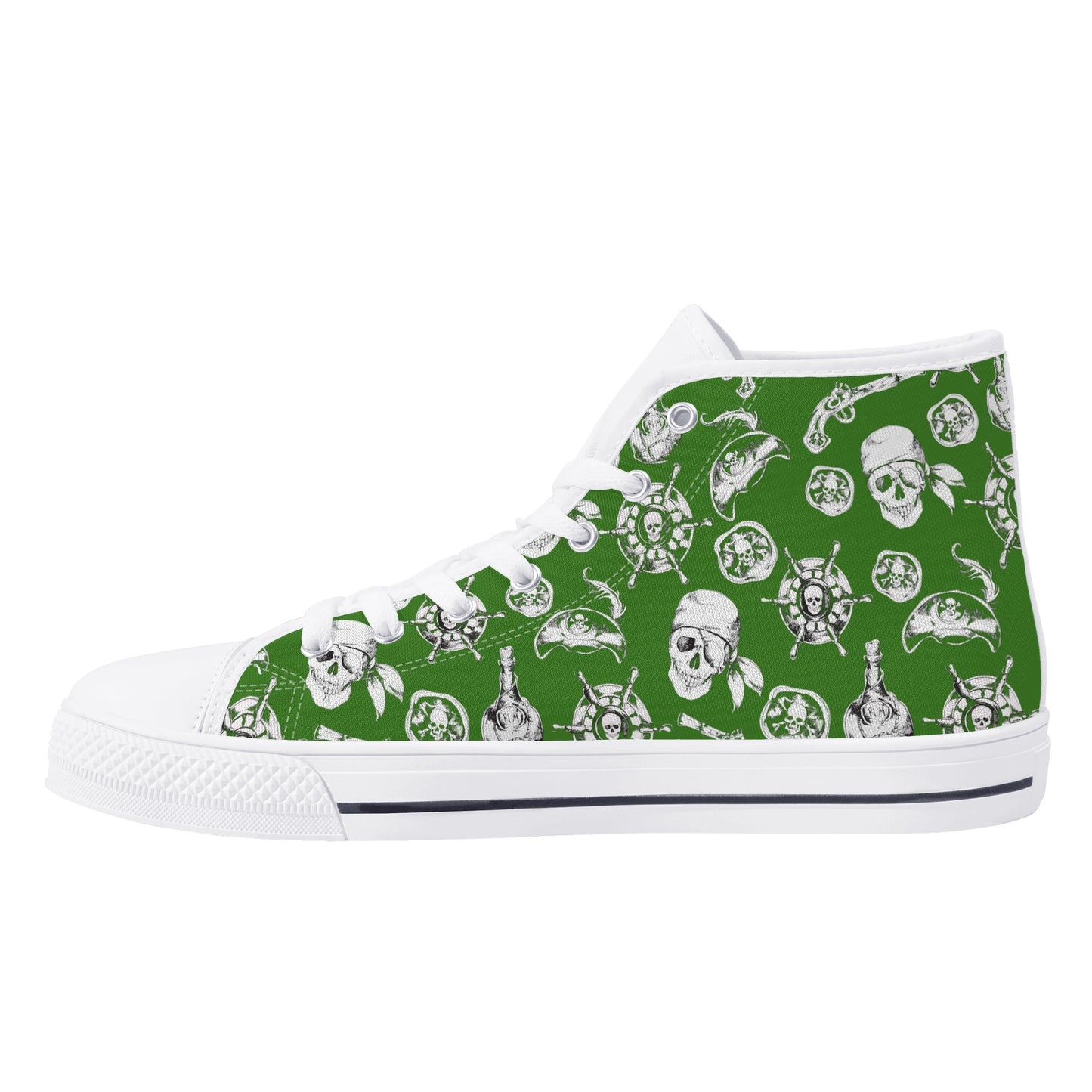 Mens High Top Canvas Shoes