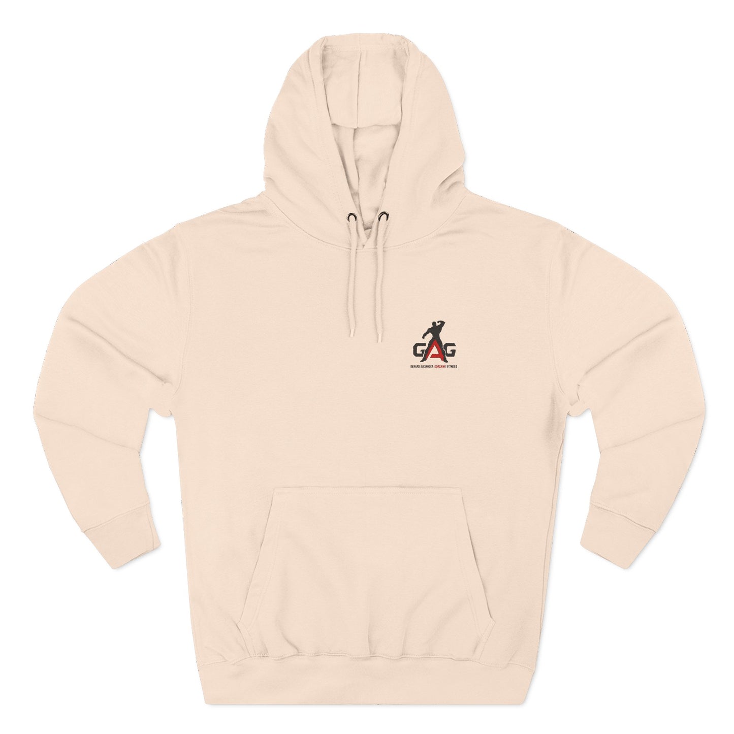 Gorgani Fitness Three-Panel Fleece Hoodie