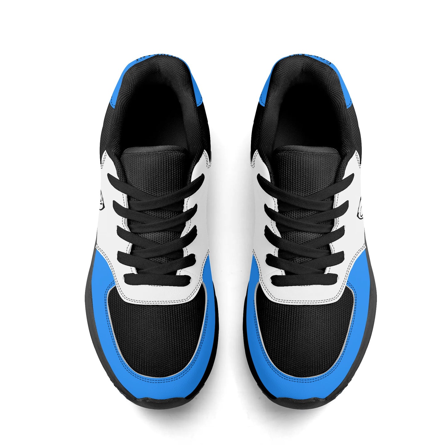 Adult Lightweight Brand Low Top Mesh and PU Platform Athletic Shoes