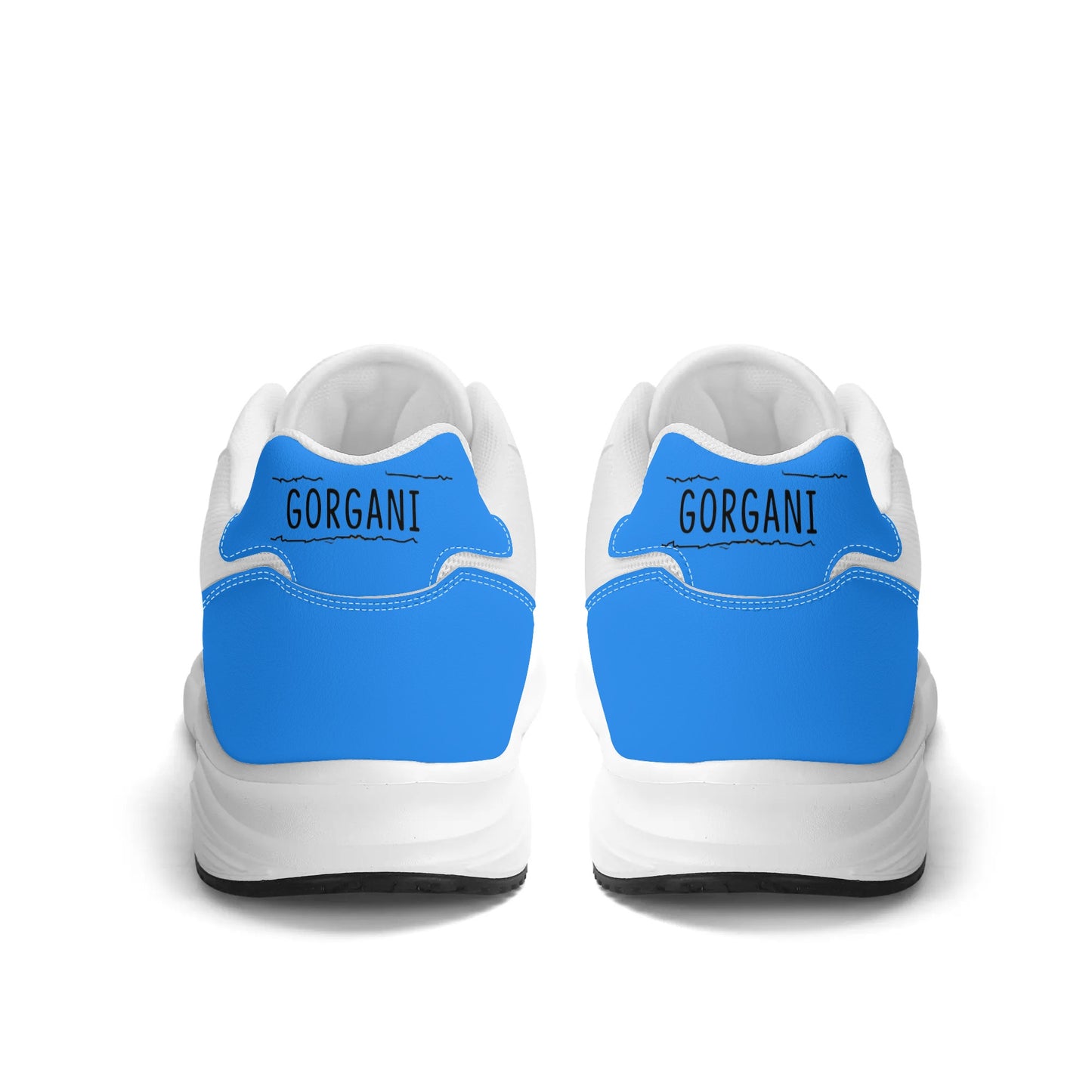 Adult Lightweight Brand Low Top Mesh and PU Platform Athletic Shoes