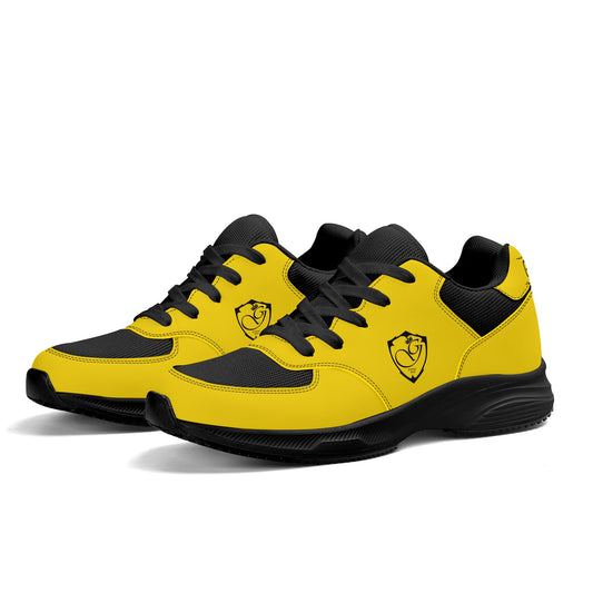 Adult Lightweight Brand Low Top Mesh and PU Platform Athletic Shoes WIth Personalized Logo /Name