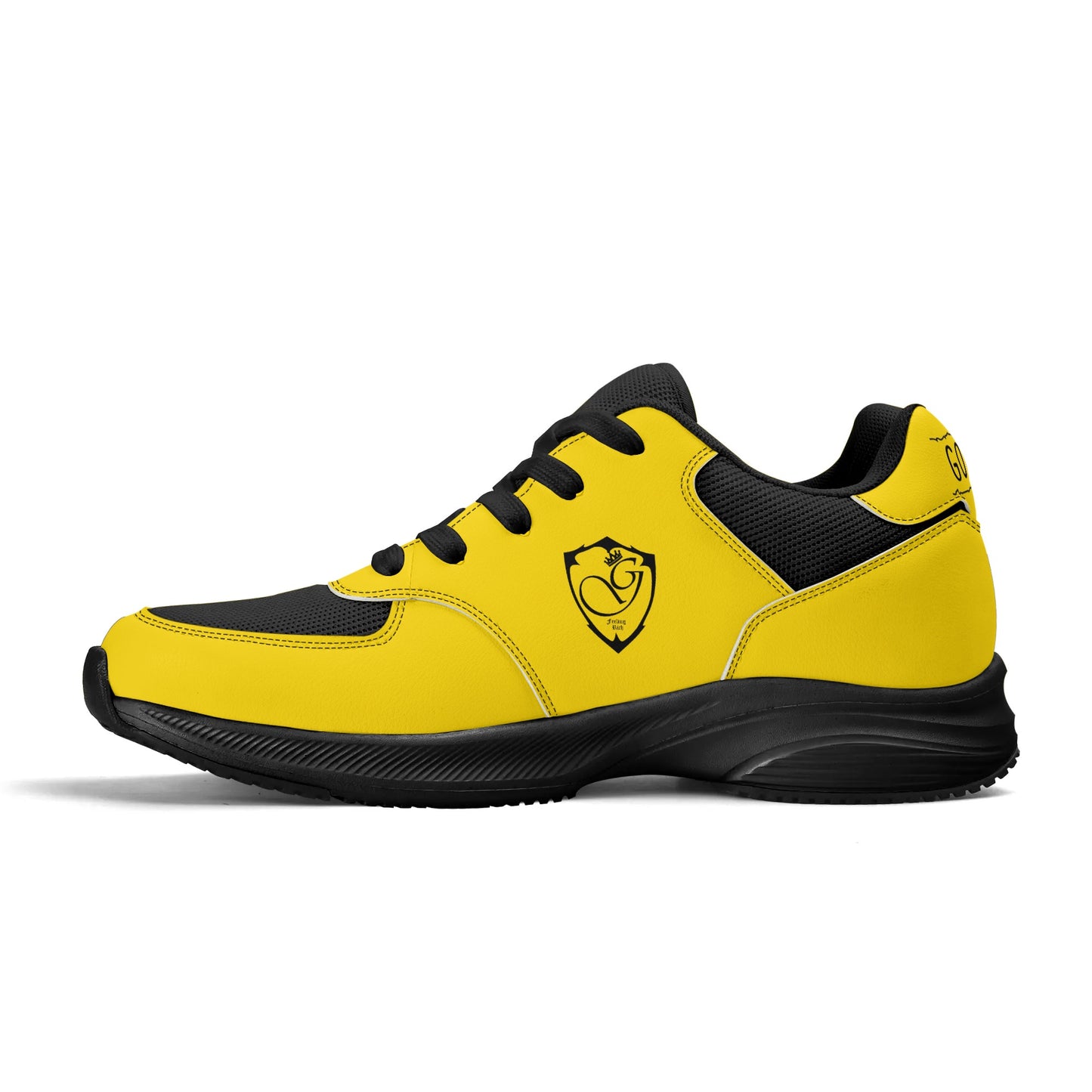 Adult Lightweight Brand Low Top Mesh and PU Platform Athletic Shoes WIth Personalized Logo /Name