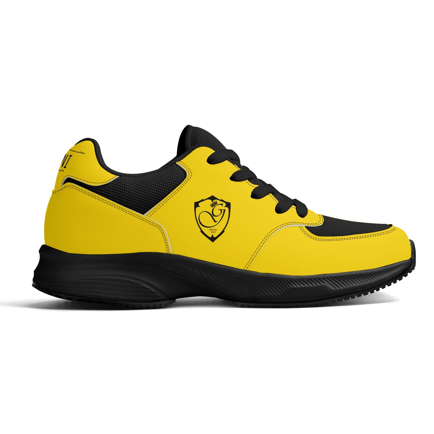 Adult Lightweight Brand Low Top Mesh and PU Platform Athletic Shoes WIth Personalized Logo /Name