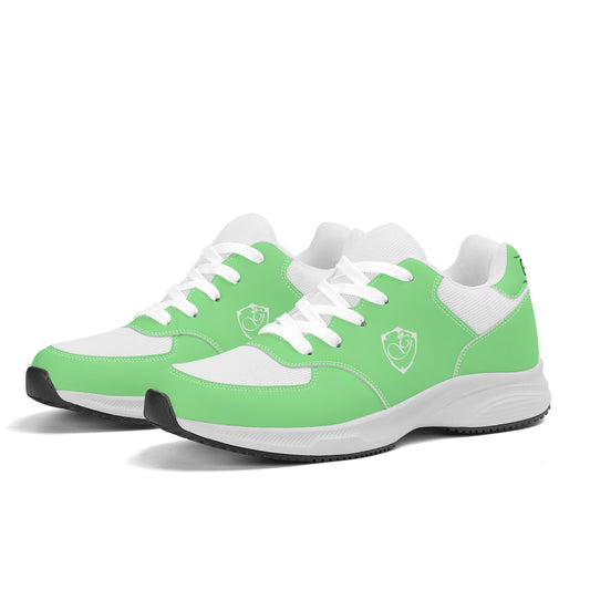 Gorgani Lightweight Brand Low Top Mesh and PU Platform Athletic Shoes