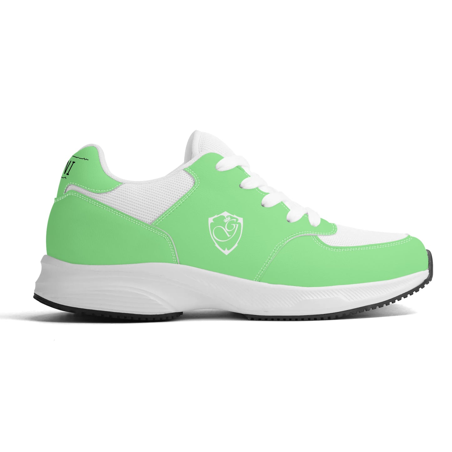 Gorgani Lightweight Brand Low Top Mesh and PU Platform Athletic Shoes