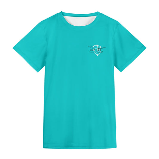 Gorgani Adult Short Sleeve T-shirt Turquoise