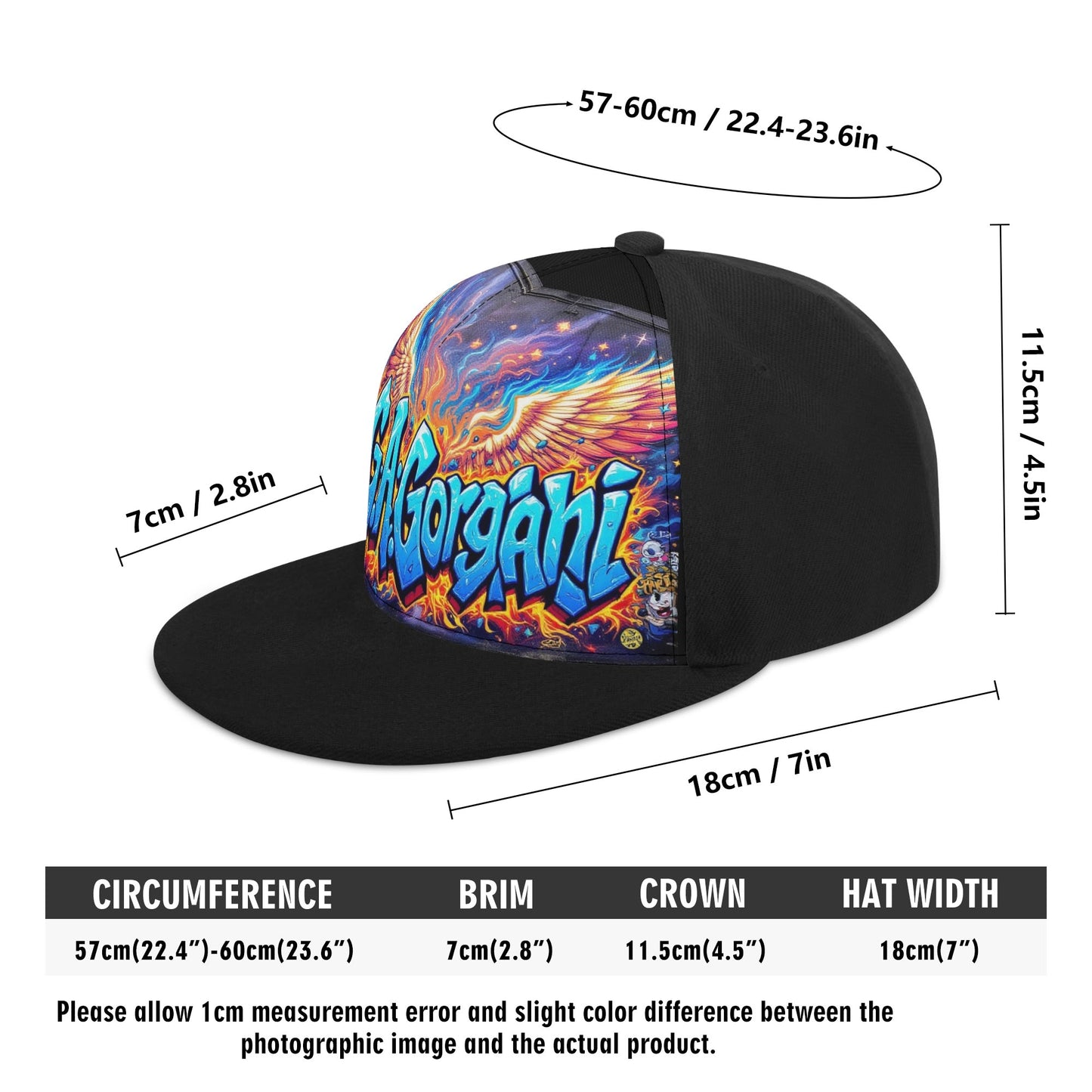 Gorgani Casual Hip-hop Hats