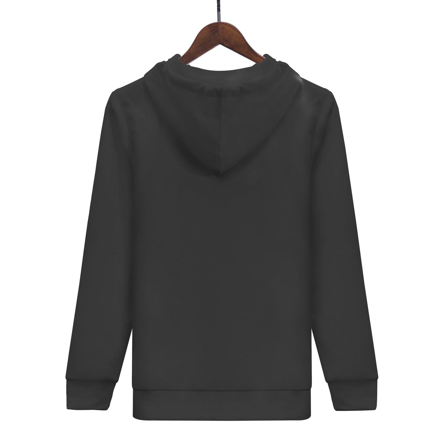 Gorgani logo Print Classic Zip Up Hoodie Warm Jacket