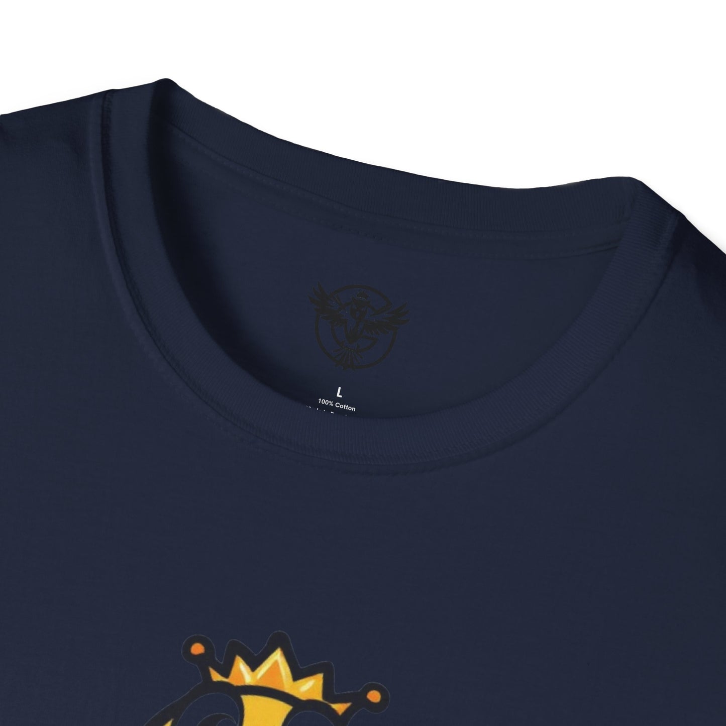 Queen B Unisex Softstyle T-Shirt - Fun and Bright Graphic Tee for Bee Lovers