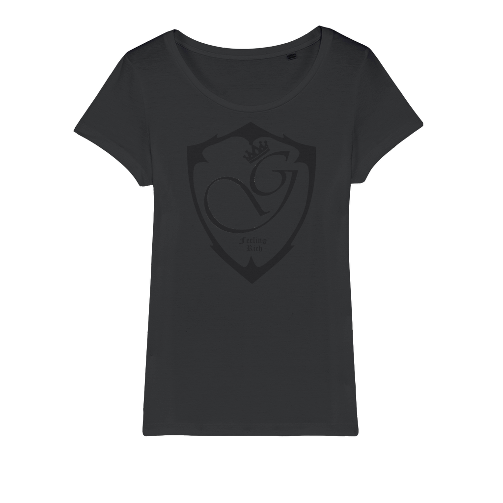 Feeling rich Organic Jersey Womens T-Shirt