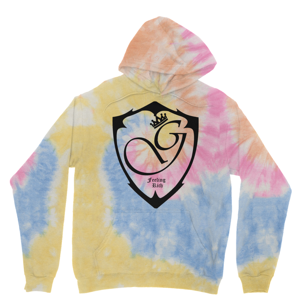 Feeling rich Tie Dye Hoodie