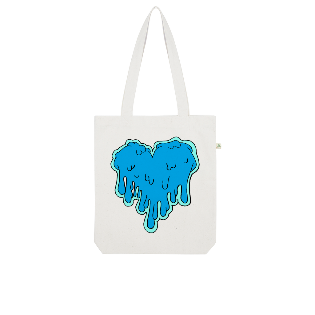 benzo heart Organic Tote Bag
