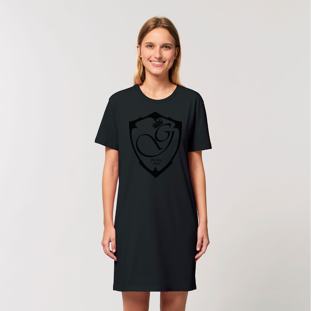 Feeling rich Organic T-Shirt Dress