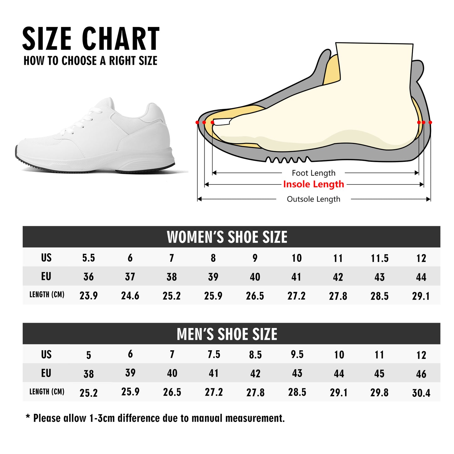 Adult Lightweight Brand Low Top Mesh and PU Platform Athletic Shoes