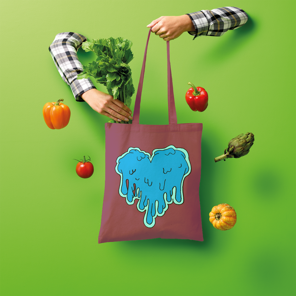 benzo heart Shopper Tote Bag