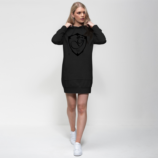 Feeling rich Premium Adult Hoodie Dress